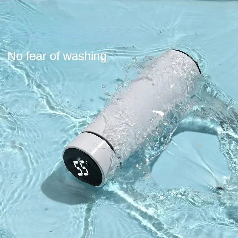 500ml Stainless Steel Thermos Bottle with Digital Temperature Display LED Intelligent Temperature Measurement Cup Vacuum Flask Vibes