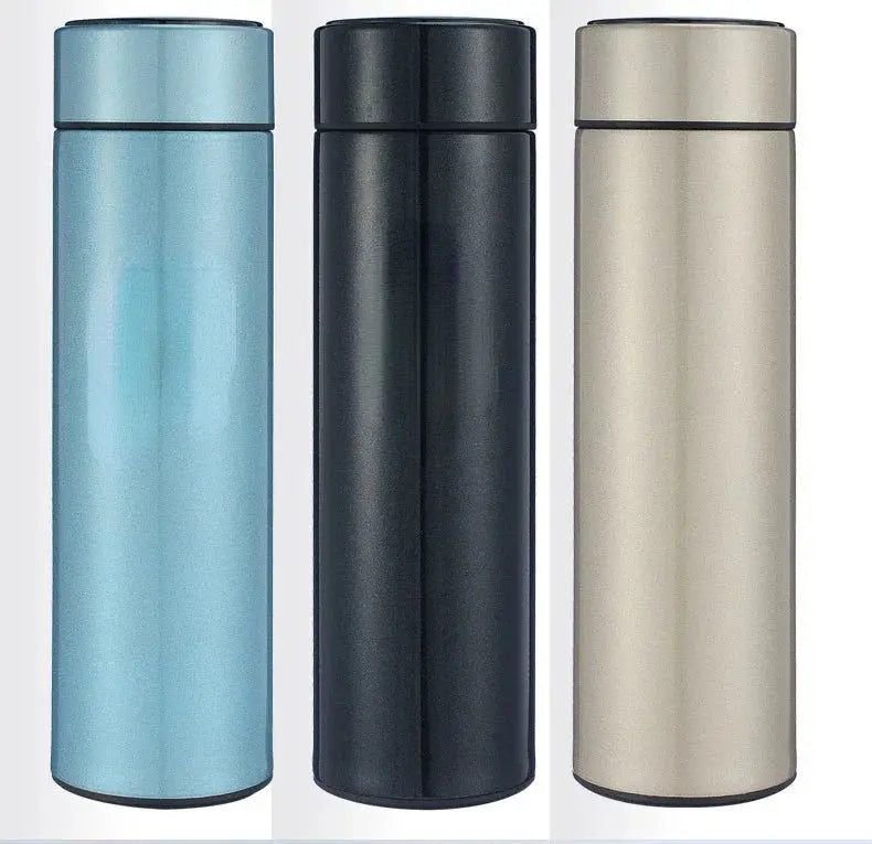 500ml Stainless Steel Thermos Bottle with Digital Temperature Display LED Intelligent Temperature Measurement Cup Vacuum Flask Vibes