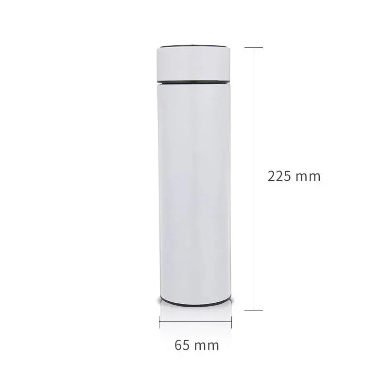 500ml Stainless Steel Thermos Bottle with Digital Temperature Display LED Intelligent Temperature Measurement Cup Vacuum Flask Vibes