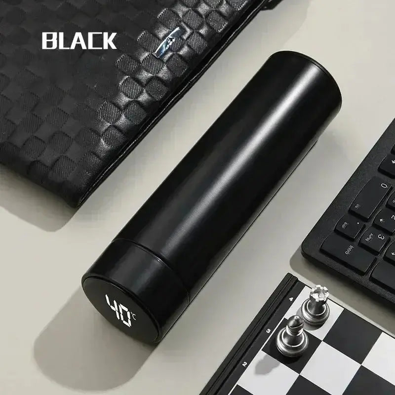 500ml Stainless Steel Thermos Bottle with Digital Temperature Display LED Intelligent Temperature Measurement Cup Vacuum Flask Vibes
