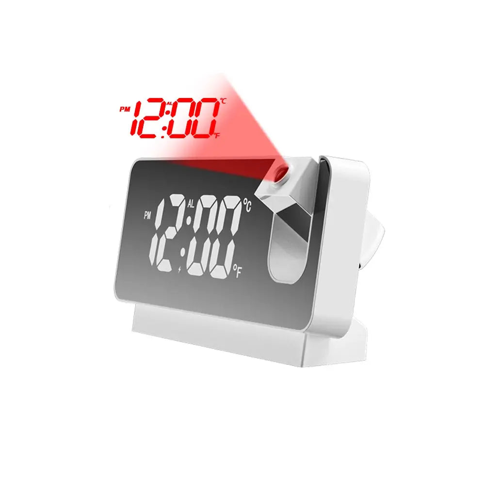 Horloge numérique avec projecteur 180 degrés Vibes