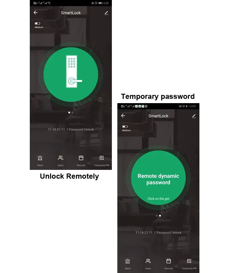 RAYKUBE M3 Tuya BLE Digital Fingerprint Door Lock Electronic Lock with 60/70mm Latch Keys Smartlife/Tuya APP Remote Unlock Vibes