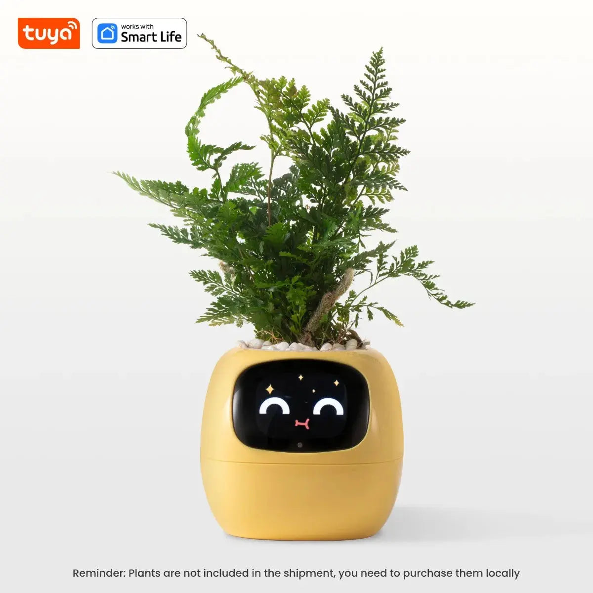 Tuya Ivy Smart Planter,Endless Fun Over 49 Rich Expressions,7 smart sensors,AI Chips Make Raising Plants Easy and Fun Vibes