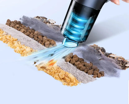 CENRR 98000PA Mini Car Vacuum Cleaner Cordless Powerful Wireless Car Cleaner HandHeld Portable Vacuum Cleaner Air Gun Vibes
