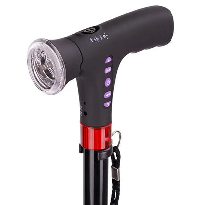 Canne de marche pliable avec lumière LED Vibes