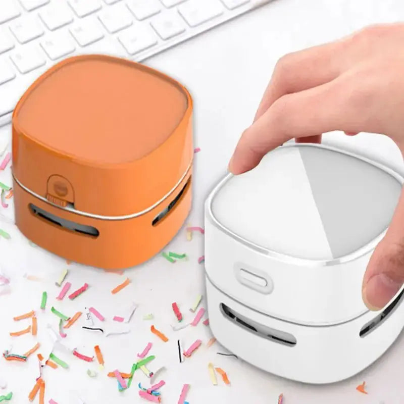 Desktop Vacuum Cleaner Portable Wireless Mini Vacuum Cleaner Office Desk Dust Home Table Sweeper Desktop Cleaner Vibes