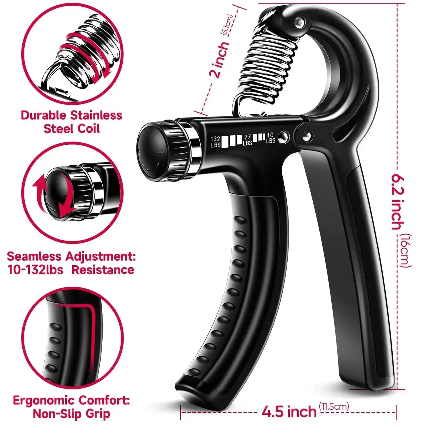 Hand Grip - Musculation homme entraînement intensif Vibes