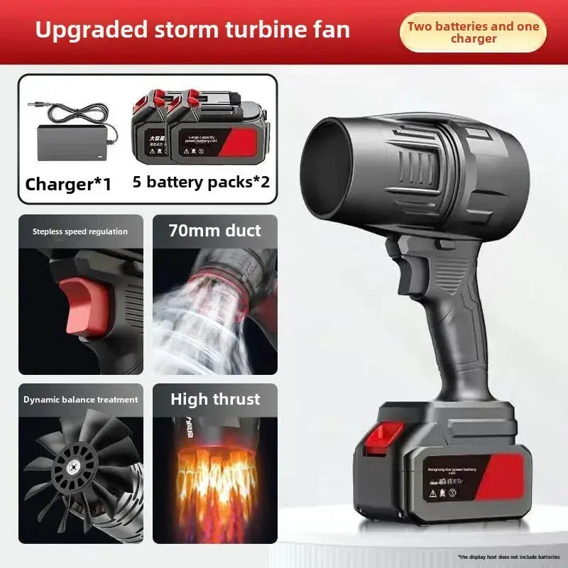 Industrial Grade Portable Wireless Electric Blower Dust Remover Two-In-One Leaf Blower Snow Removal Tool From China Mainland Vibes