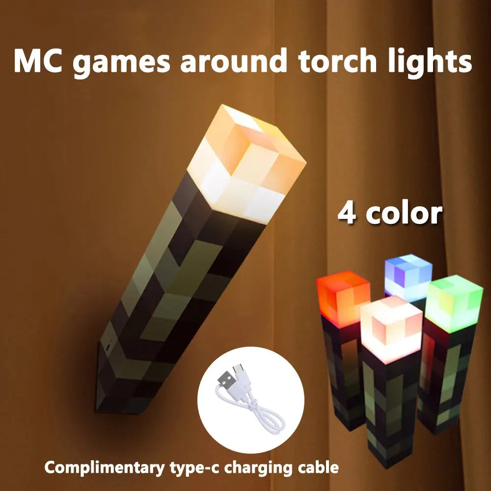 Lumière torche Minecraft - LED USB Vibes