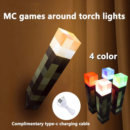 Lumière torche Minecraft - LED USB Vibes