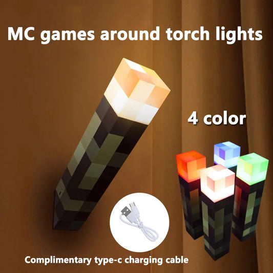 Lumière torche Minecraft - LED USB Vibes
