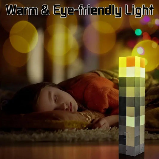Lumière torche Minecraft - LED USB Vibes