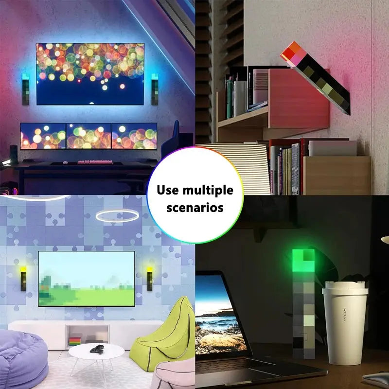 Lumière torche Minecraft - LED USB Vibes