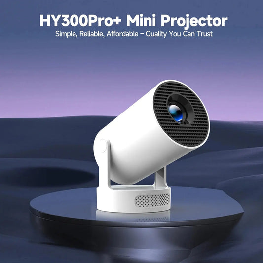 Magcubic 4K HY300 Pro + Projector Built in 5W Speaker 1280*720P Android 11 8000 Lumens Wifi6 BT5.4 Outdoor Portable Projector Vibes