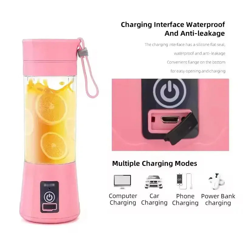 Mini blender portable USB – smoothies, milkshakes & jus partout Vibes