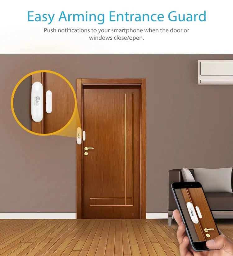 NEO Z-Wave Plus Door And Window Sensor Smart Home Automation Sensor EU 868.4MHZ Compatiable With Z wave 300 500 Series Vibes