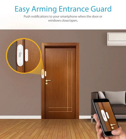 NEO Z-Wave Plus Door And Window Sensor Smart Home Automation Sensor EU 868.4MHZ Compatiable With Z wave 300 500 Series Vibes