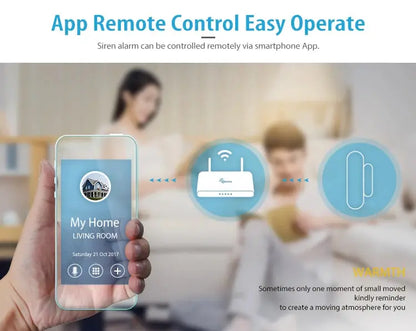 NEO Z-Wave Plus Door And Window Sensor Smart Home Automation Sensor EU 868.4MHZ Compatiable With Z wave 300 500 Series Vibes