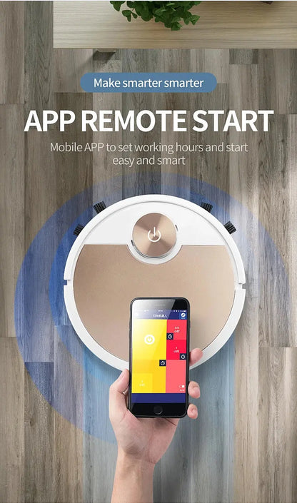 New ES06 Robot Vacuum Cleaner APP Wireless Cleaning Machine Smart Remote Control  Sweeping Floor For Home Vacuum Cleaner Vibes