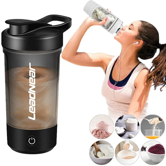 New Self-Stirring Shaker Cup Automatic Stirring Cup for Protein Shakes and Meal Usb Rechargeable Shaker Portable Mixing Cups Vibes