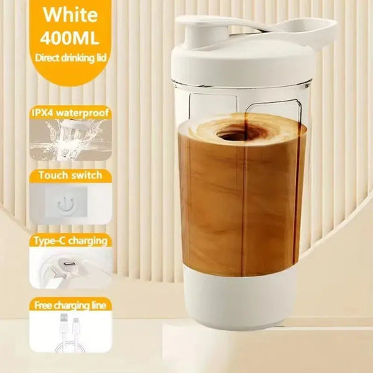 New Self-Stirring Shaker Cup Automatic Stirring Cup for Protein Shakes and Meal Usb Rechargeable Shaker Portable Mixing Cups Vibes