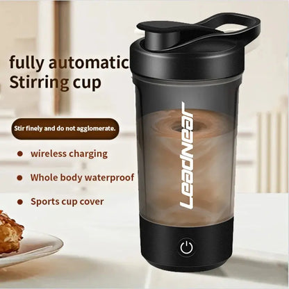 New Self-Stirring Shaker Cup Automatic Stirring Cup for Protein Shakes and Meal Usb Rechargeable Shaker Portable Mixing Cups Vibes