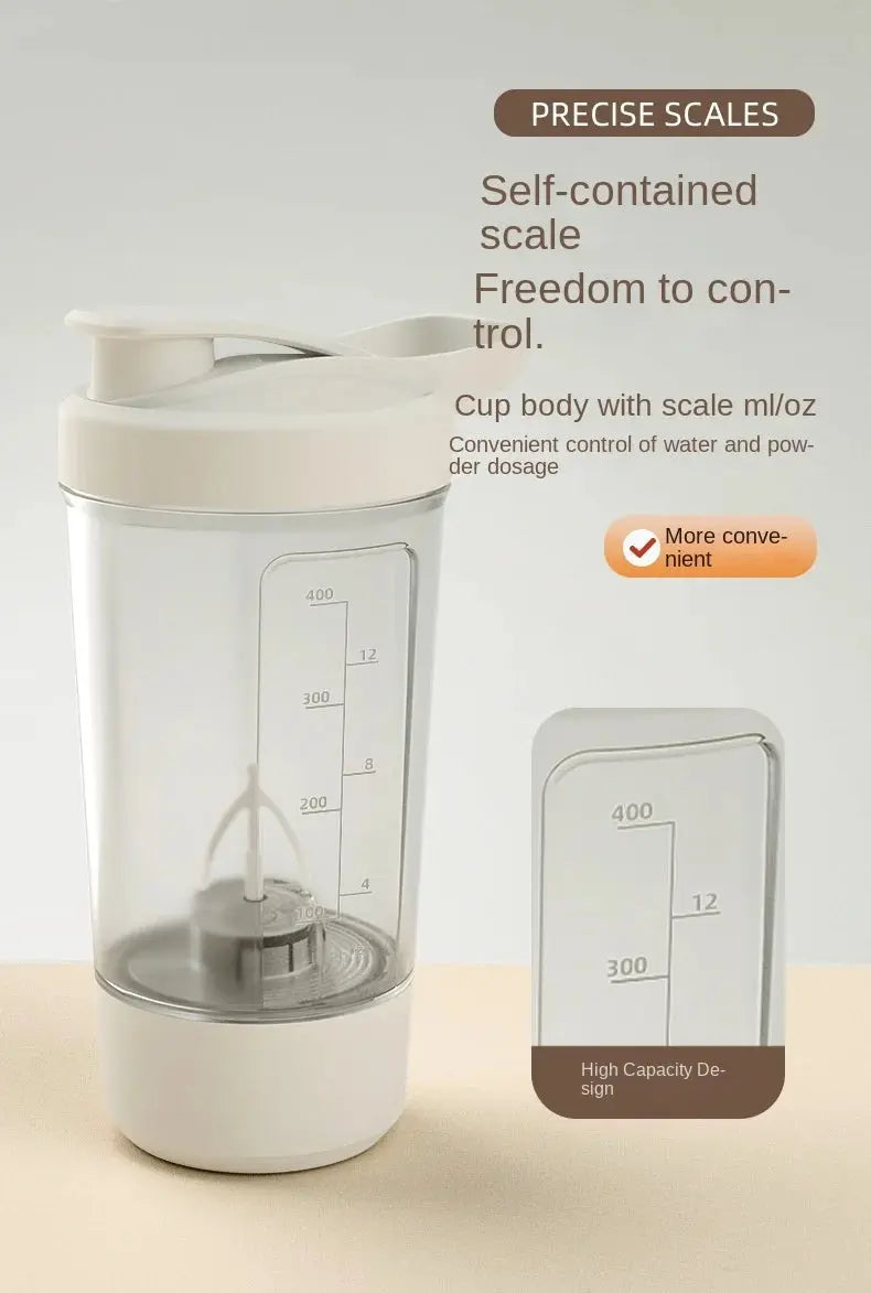 New Self-Stirring Shaker Cup Automatic Stirring Cup for Protein Shakes and Meal Usb Rechargeable Shaker Portable Mixing Cups Vibes