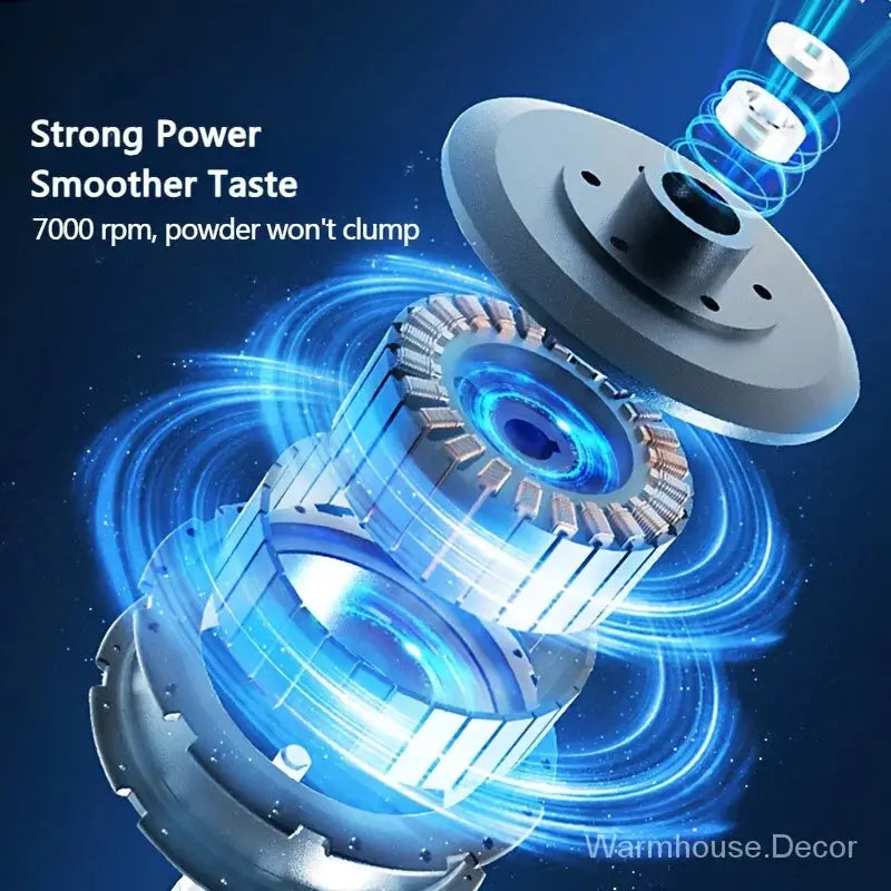 New Self-Stirring Shaker Cup Automatic Stirring Cup for Protein Shakes and Meal Usb Rechargeable Shaker Portable Mixing Cups Vibes