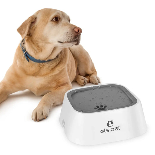 Pet Water Bowl Anti Spill Automatic Dog Bowl Vehicle Carried Floating Bowl Slow Wate Vibes