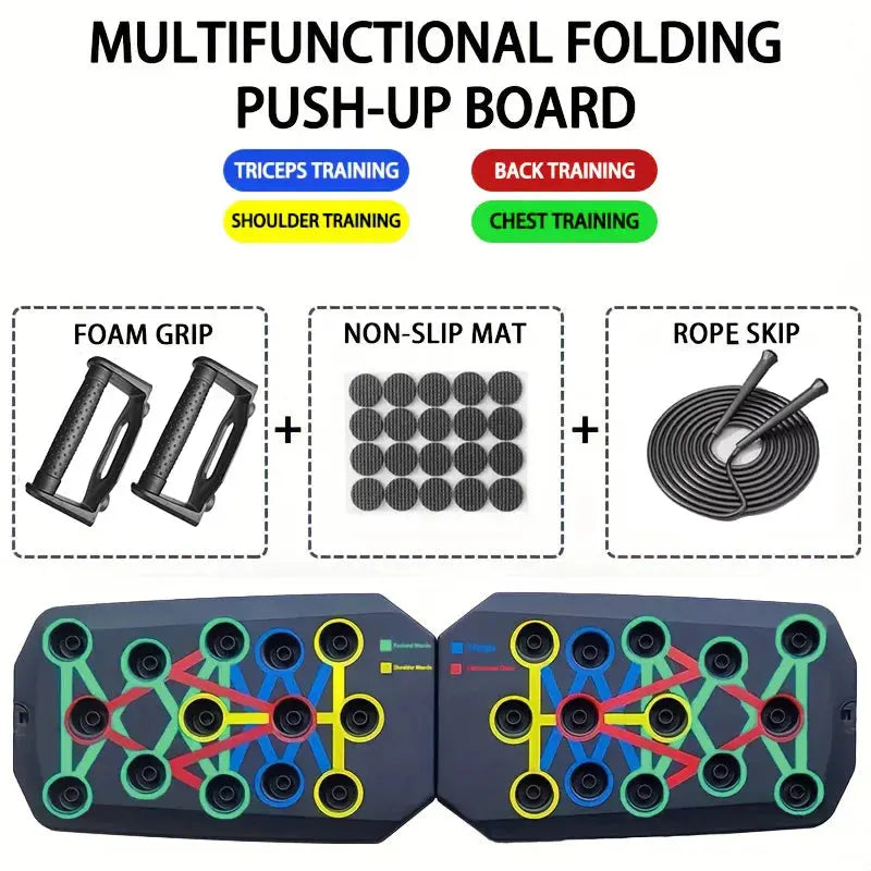 Planche de pompes multifonctions - Entraînement intensif Vibes