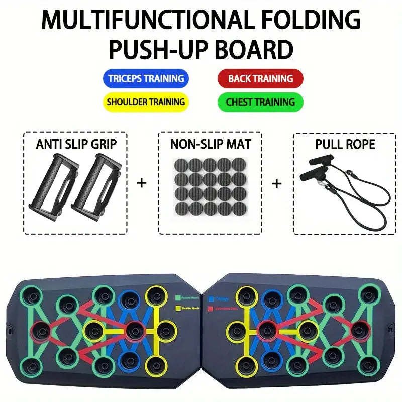 Planche de pompes multifonctions - Entraînement intensif Vibes